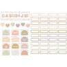 Teacher Created Resources® Terrazzo Tones Classroom Jobs Mini Bulletin Board Set, 59 Pieces