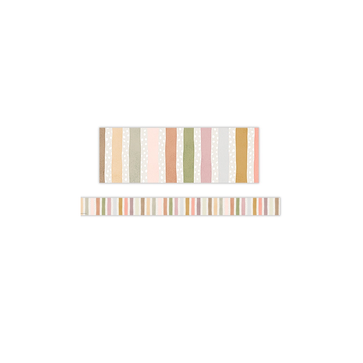 Teacher Created Resources® Terrazzo Tones Stripes Straight Border Trim, 35 Feet