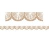 Teacher Created Resources® Natural Poms Scalloped Die-Cut Border Trim, 35 Feet