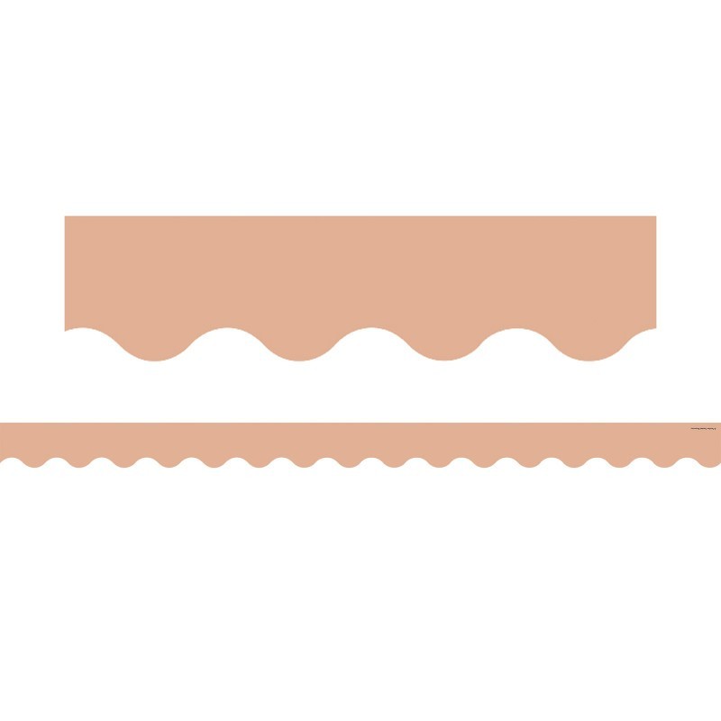 Teacher Created Resources® Sedona Sand Scalloped Border Trim, 35 Feet