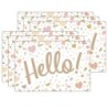 Teacher Created Resources® Terrazzo Tones Hello Postcards, 30 Per Pack, 6 Packs