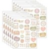Teacher Created Resources® Terrazzo Tones Stickers, 120 Per Pack, 12 Packs