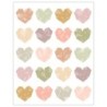 Teacher Created Resources® Terrazzo Tones Hearts Stickers, Pack of 120