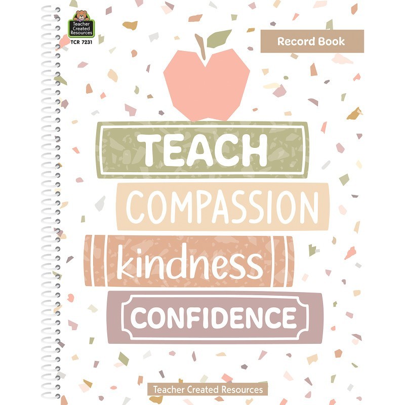 Teacher Created Resources® Terrazzo Tones Record Book