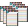Teacher Created Resources® Cool for School Incentive Chart, 17" x 22", Pack of 6