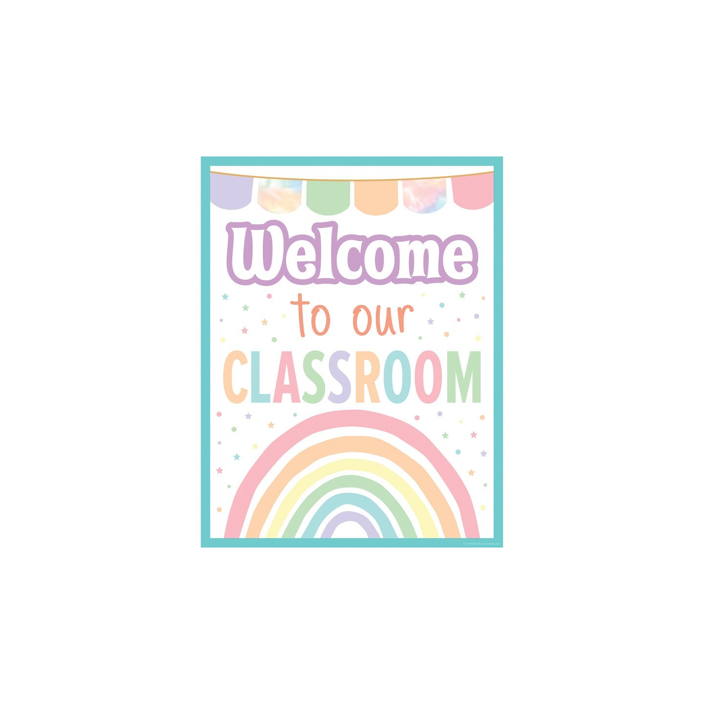 Teacher Created Resources® Pastel Pop Welcome To Our Classroom Chart