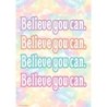 Teacher Created Resources® Believe You Can Positive Poster