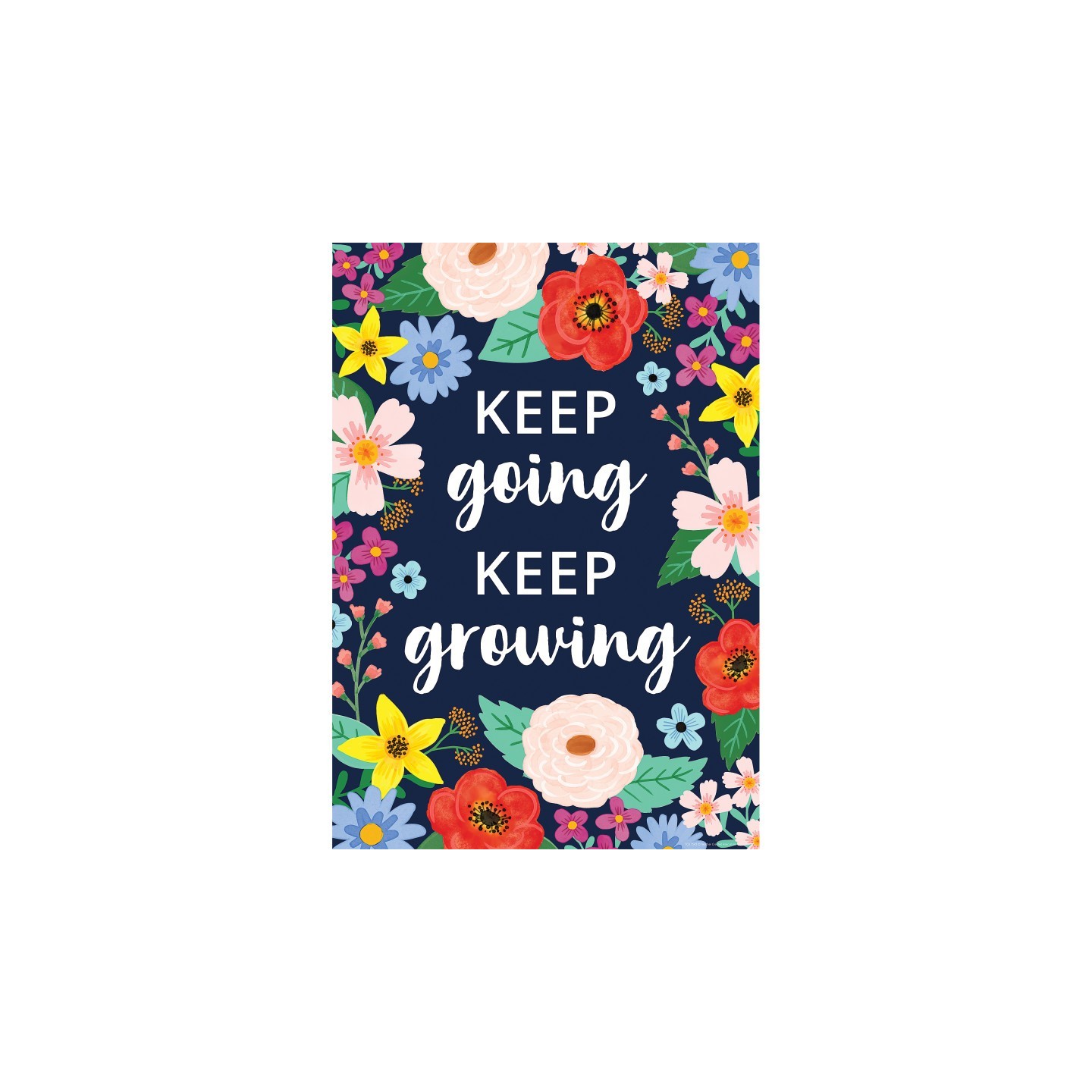 Teacher Created Resources® Keep Going, Keep Growing Positive Poster