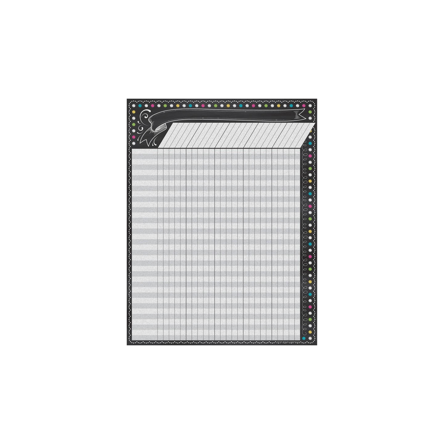 Teacher Created Resources® Chalkboard Brights Incentive Chart