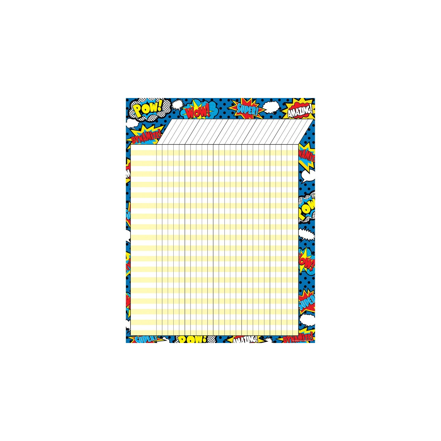 Teacher Created Resources® Superhero Incentive Chart, Pack of 6