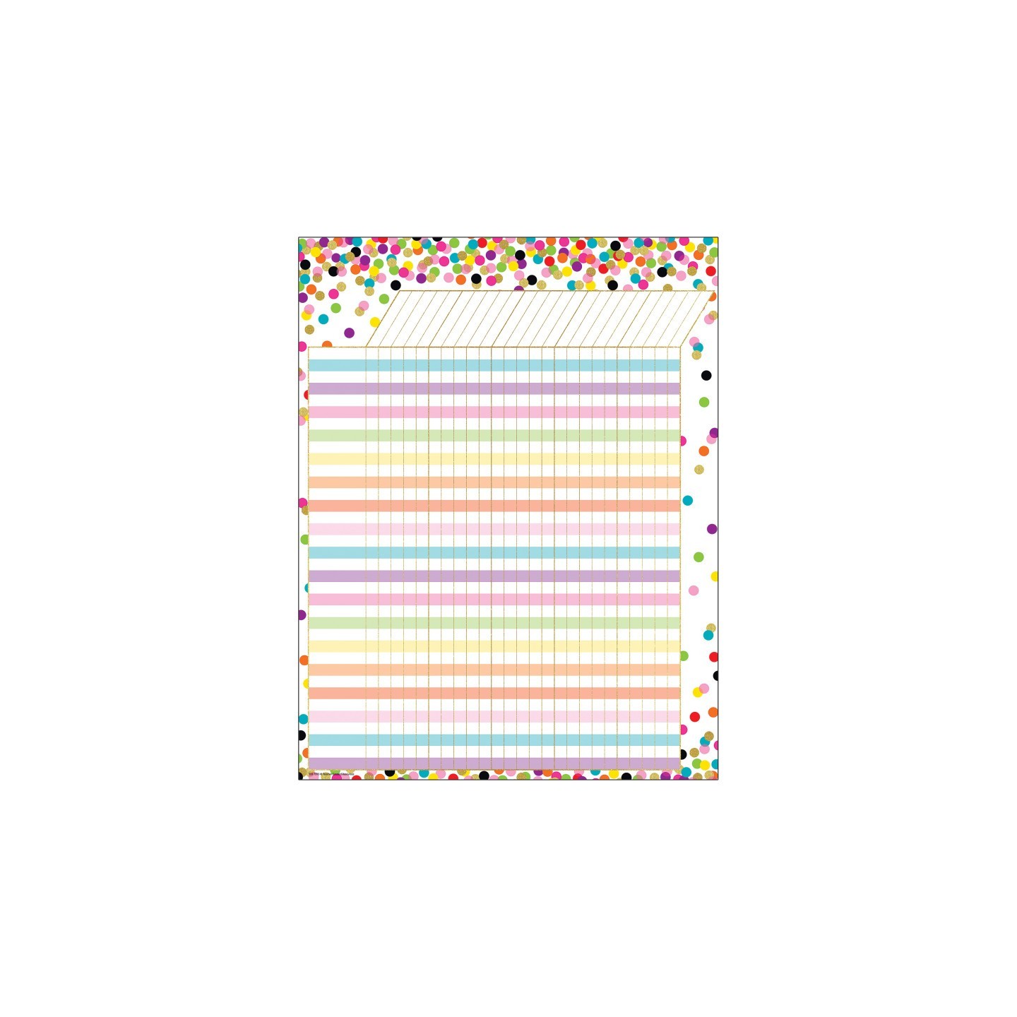 Teacher Created Resources® Confetti Incentive Chart