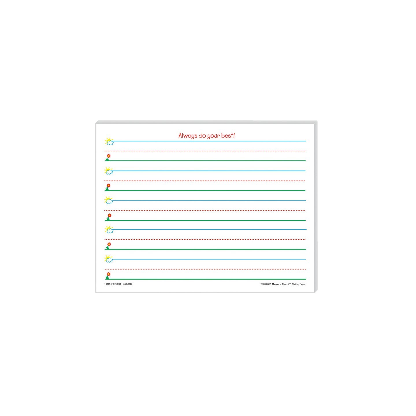 Teacher Created Resources® Smart Start K-1 Writing Paper: 100 Sheets