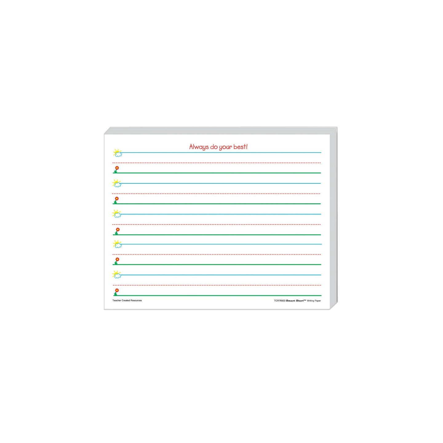 Teacher Created Resources® Smart Start K-1 Writing Paper: 360 Sheets