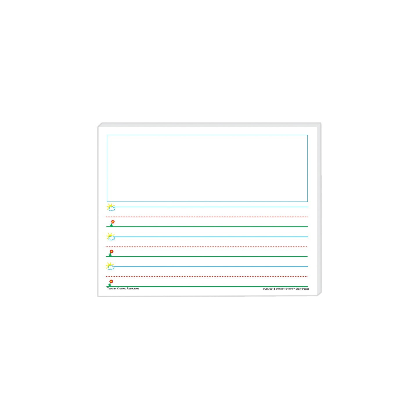 Teacher Created Resources® Smart Start K-1 Story Paper: 100 Sheets