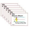 Teacher Created Resources® Smart Start Handwriting Series, Journals, Grades K-1, Landscape, Pack of 6