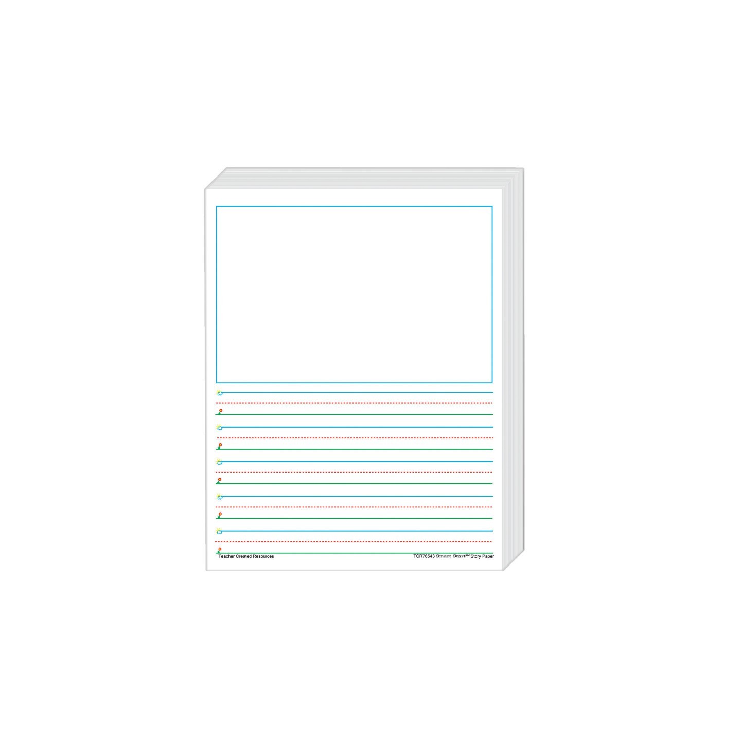 Teacher Created Resources® Smart Start 1-2 Story Paper: 360 Sheets