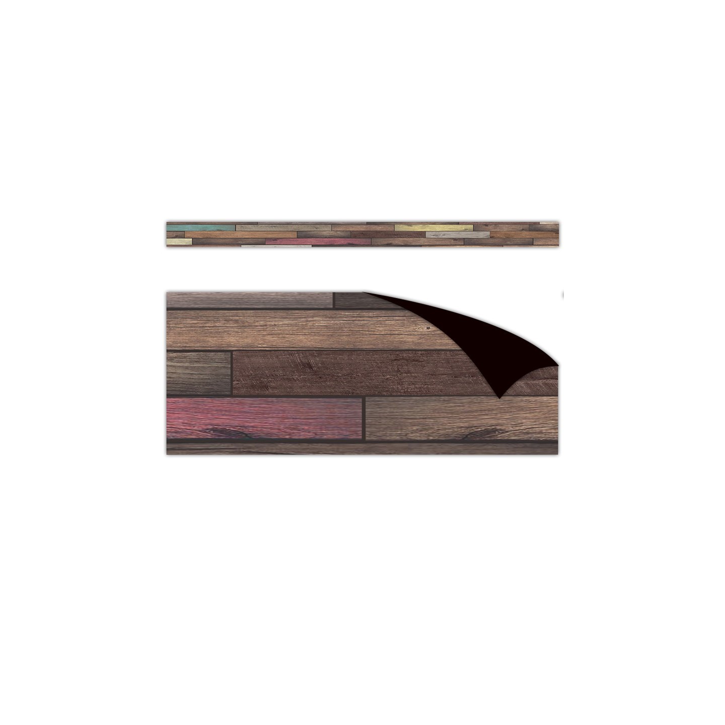 Teacher Created Resources® Reclaimed Wood Design Magnetic Border, 24 Feet