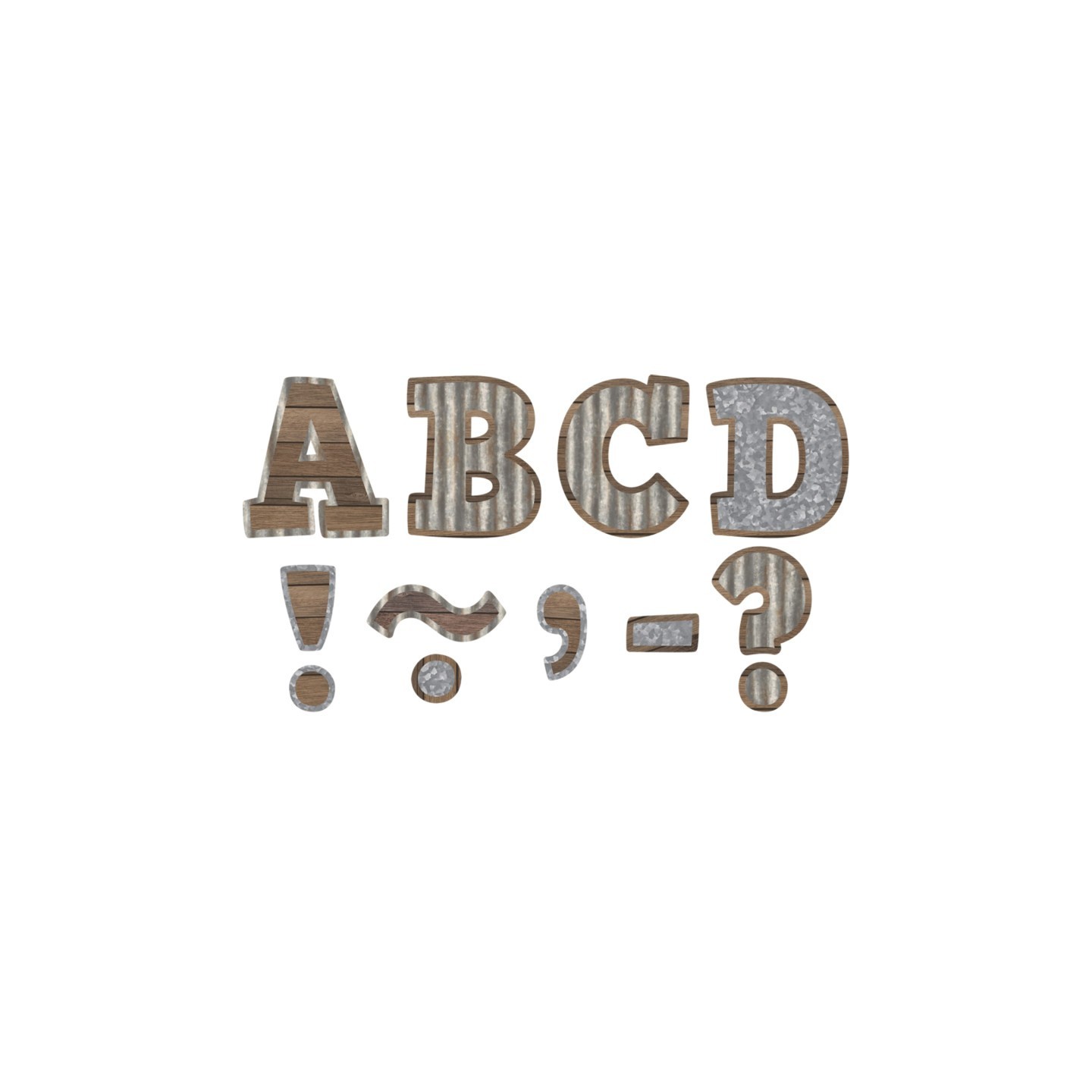 Teacher Created Resources® Home Sweet Classroom Bold Block 3" Magnetic Letters