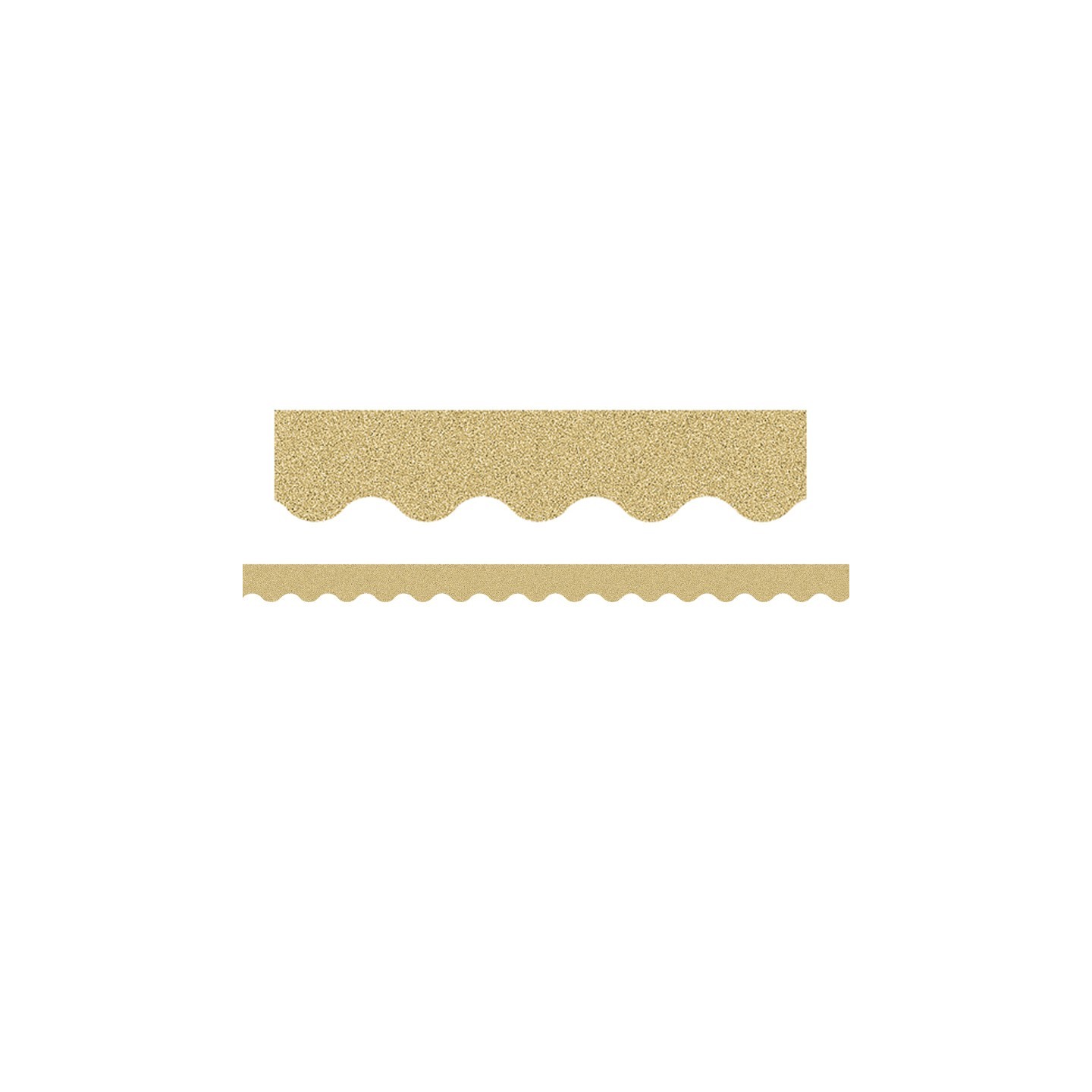 Teacher Created Resources® Gold Glitz Scalloped Border Trim, 35 Feet