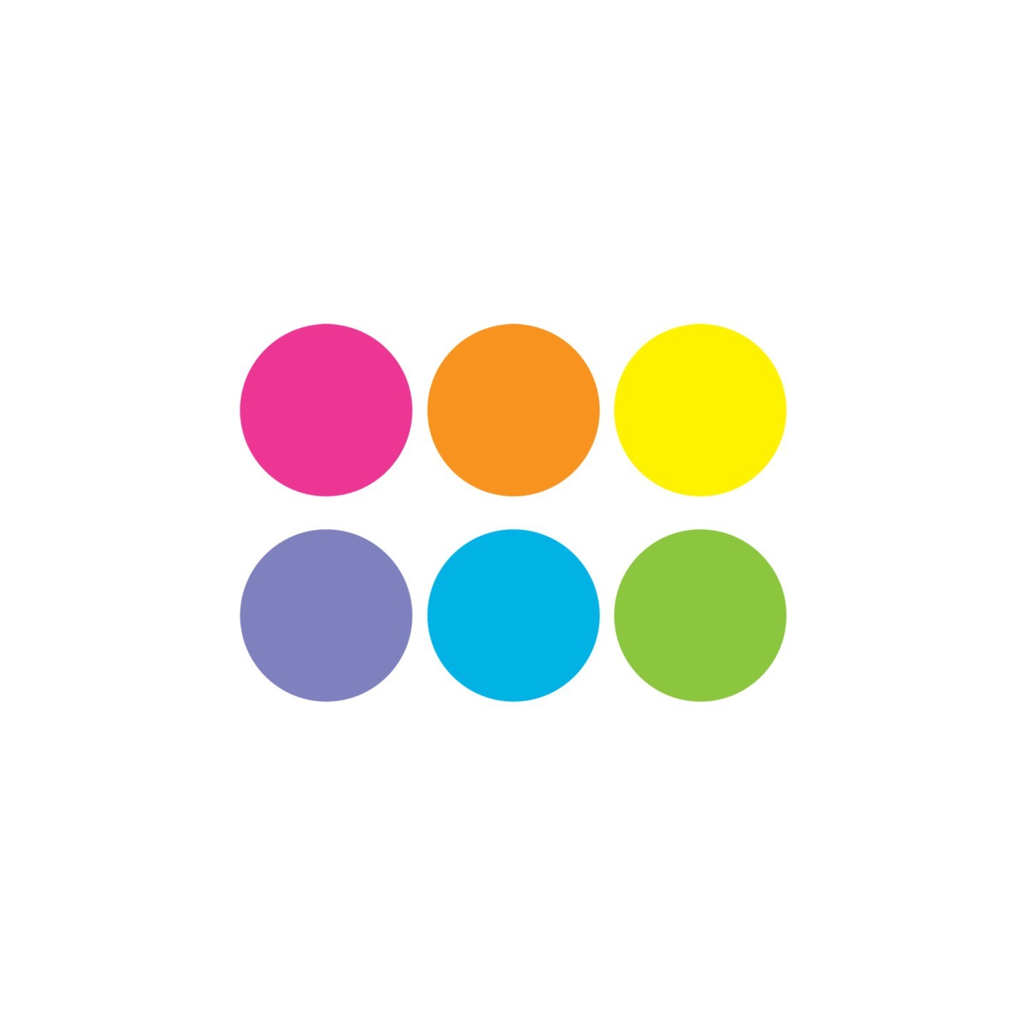 Teacher Created Resources® Spot On® Floor Markers, Bright Circles, 4" Carpet