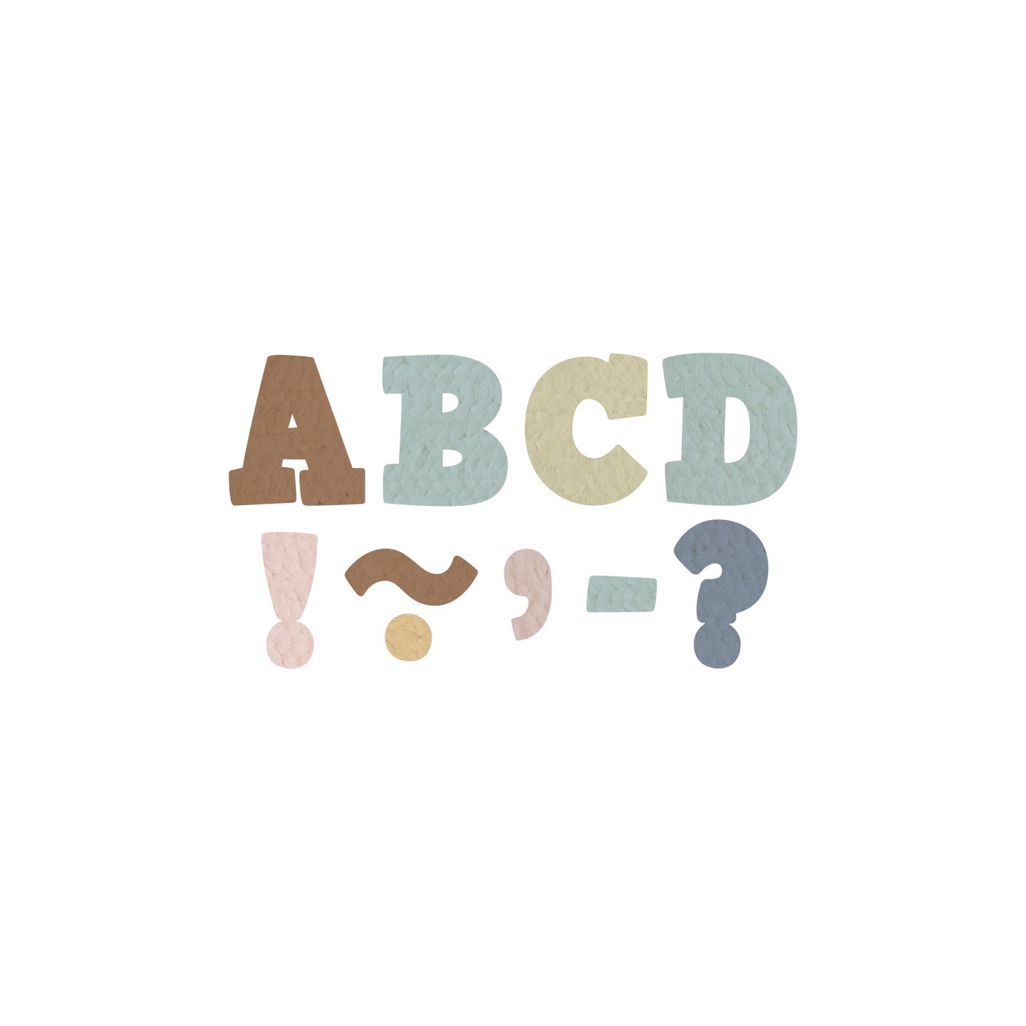Teacher Created Resources® Everyone is Welcome Bold Block 3" Magnetic Letters, 55 Pieces
