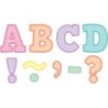 Teacher Created Resources® Pastel Pop Bold Block 3" Magnetic Letters, 55 Pieces