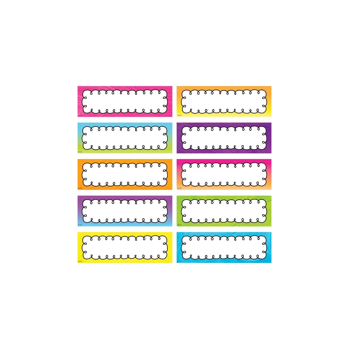Teacher Created Resources® Brights 4Ever Labels Magnetic Accents, Pack of 20