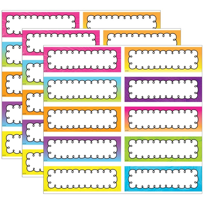 Teacher Created Resources® Brights 4Ever Labels Magnetic Accents, 20 Per Pack, 3 Packs