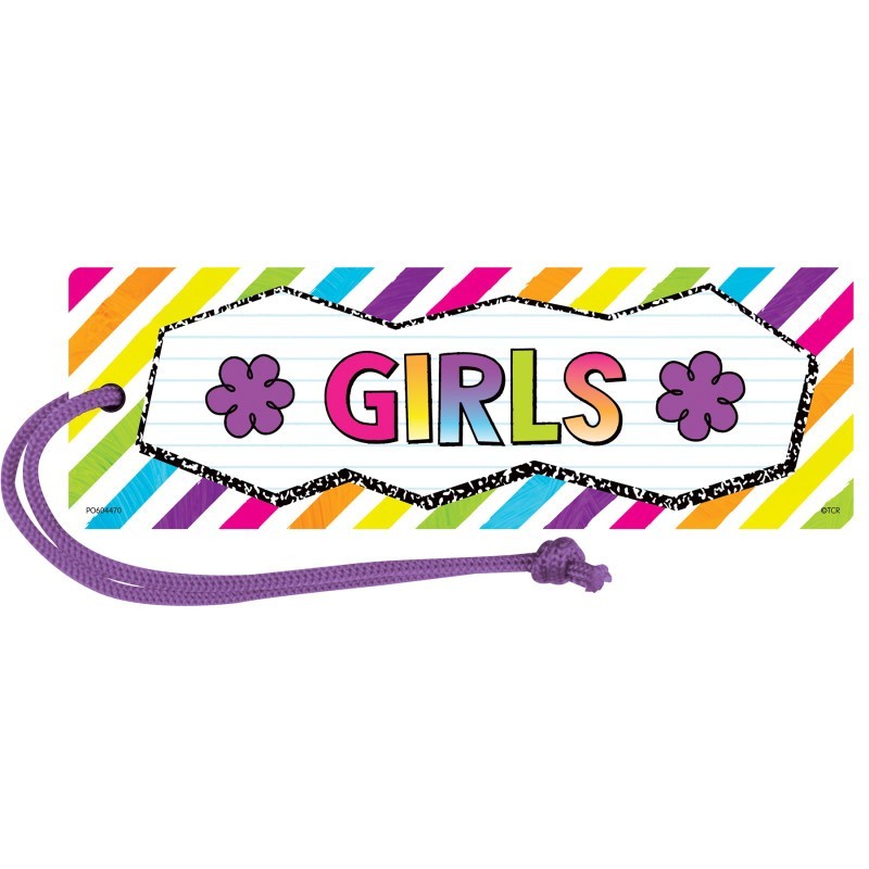 Teacher Created Resources® Brights 4Ever Magnetic Girls Pass