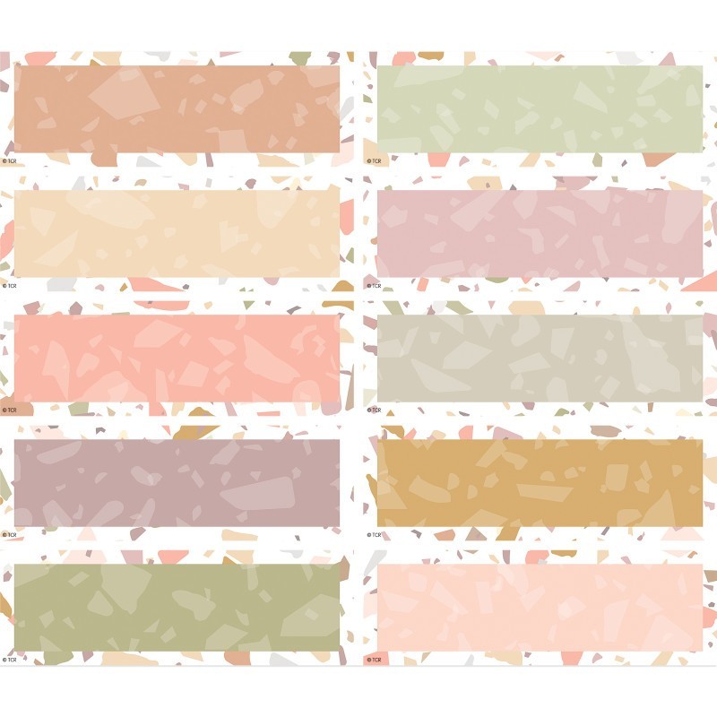 Teacher Created Resources® Terrazzo Tones Magnetic Labels Accents, Pack of 20