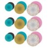Teacher Created Resources® Confetti Hanging Paper Fans, 3 Per Pack, 3 Packs