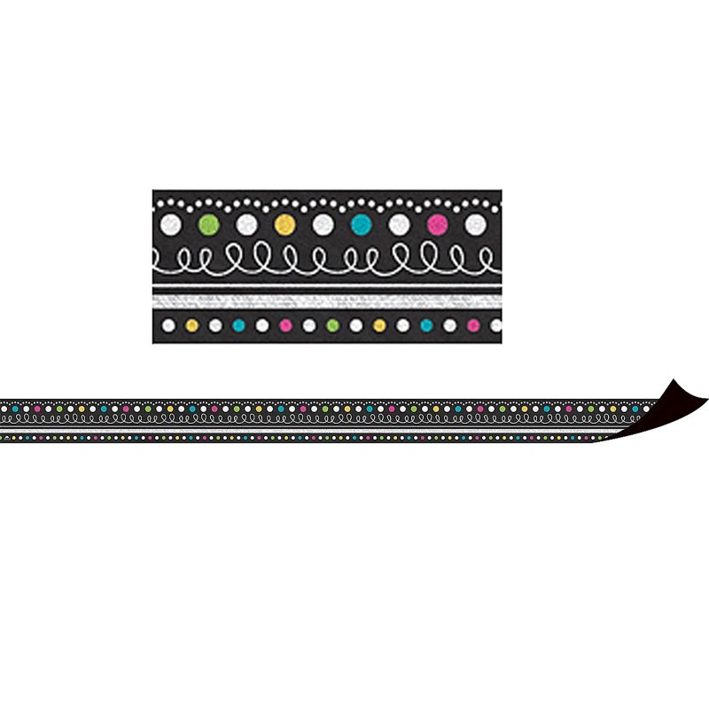 Teacher Created Resources® Chalkboard Brights Magnetic Borders