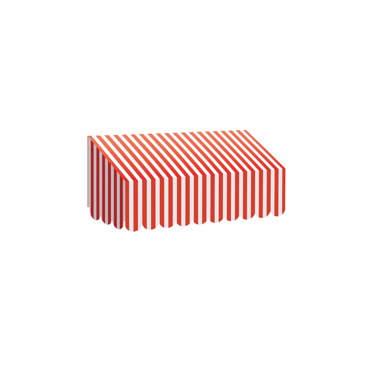 Teacher Created Resources® Red & White Stripes Awning