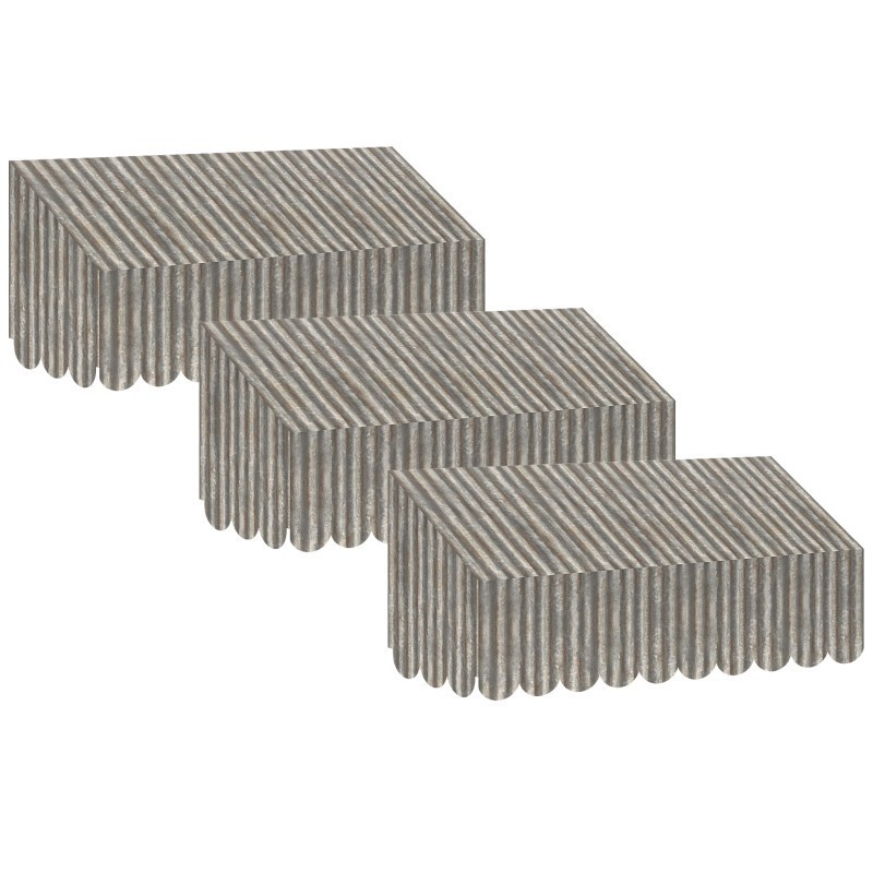 Teacher Created Resources® Home Sweet Classroom Corrugated Metal Design Awning, Pack of 3