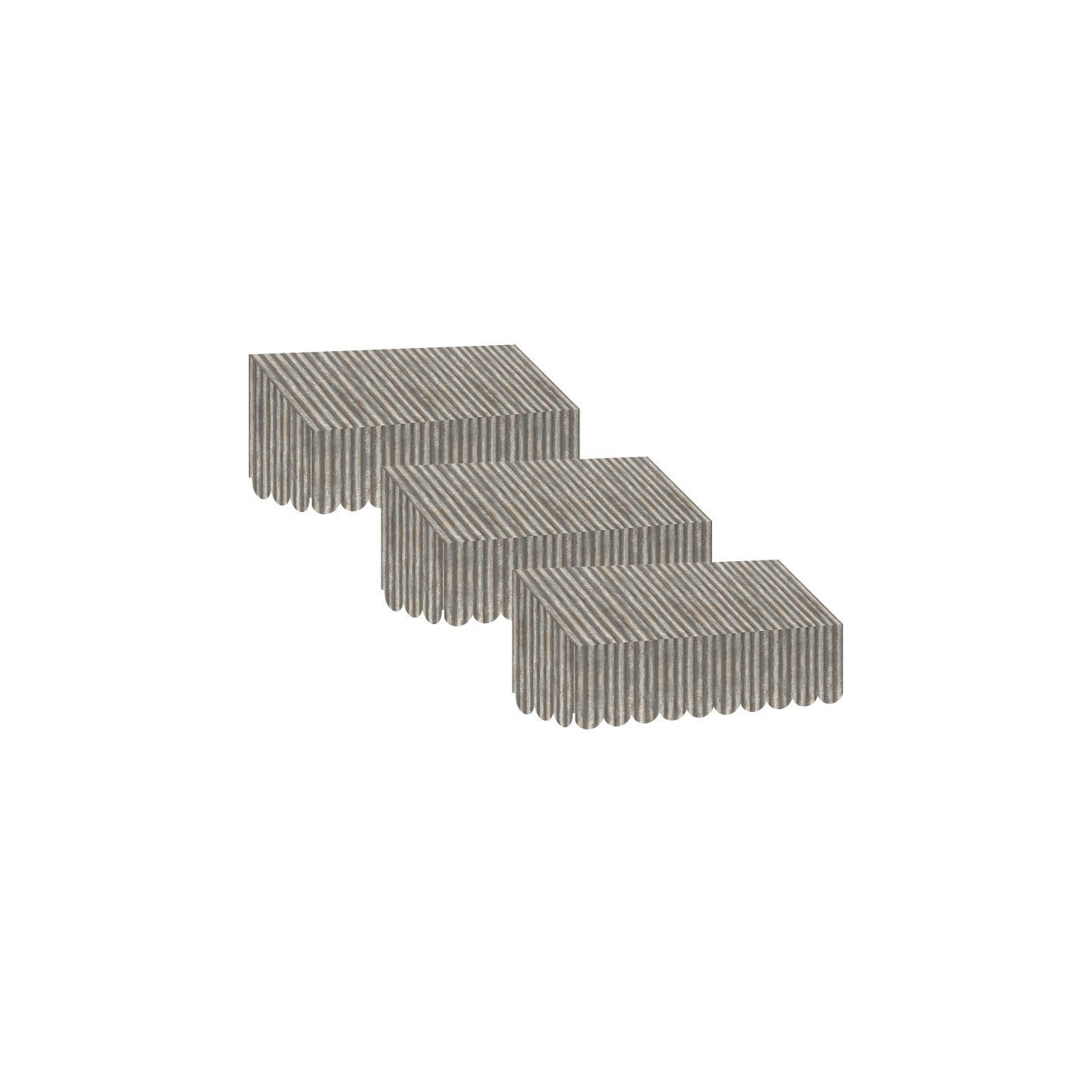 Teacher Created Resources® Home Sweet Classroom Corrugated Metal Design Awning, Pack of 3