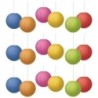 Teacher Created Resources® Colorful 8" Hanging Paper Lanterns, 6 Per Pack, 3 Packs