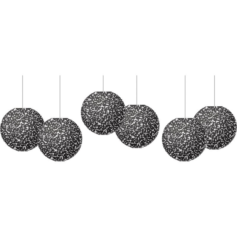 Teacher Created Resources® Composition 8" Hanging Paper Lanterns, Pack of 6