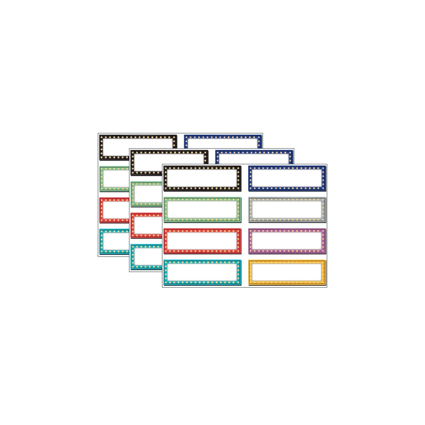 Teacher Created Resources® Marquee Labels Magnetic Accents, 20 Per Pack, 3 Packs