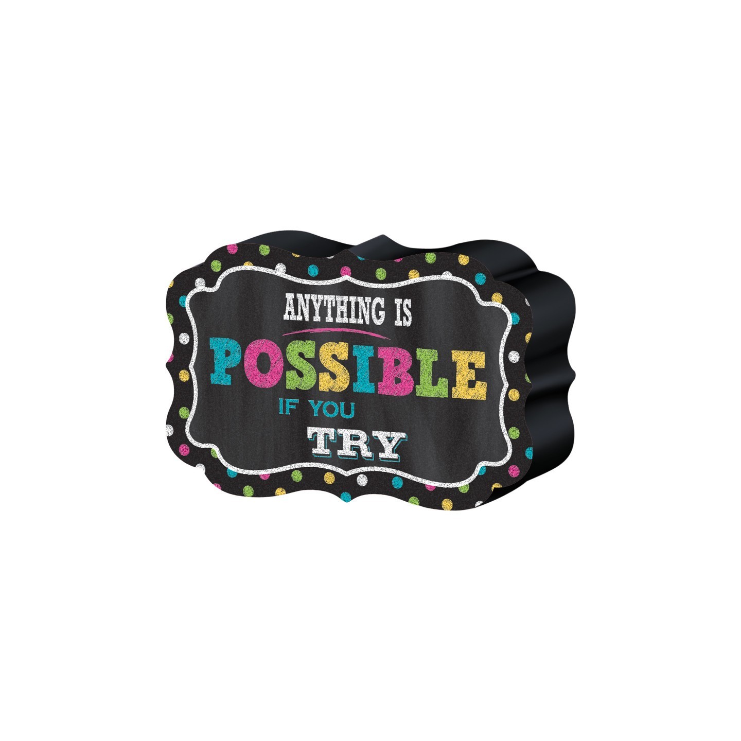 Teacher Created Resources® Chalkboard Brights Magnetic Whiteboard Eraser