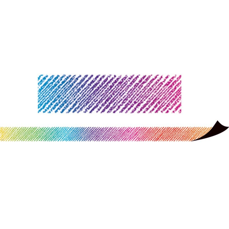 Teacher Created Resources® Colorful Scribble Magnetic Border