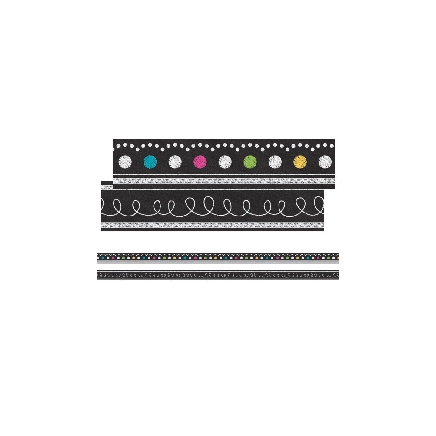 Teacher Created Resources® Chalkboard Brights Ribbon Runner