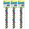Teacher Created Resources® Chalkboard Brights Stars Magnetic Border, 24 Feet Per Pack, 3 Packs