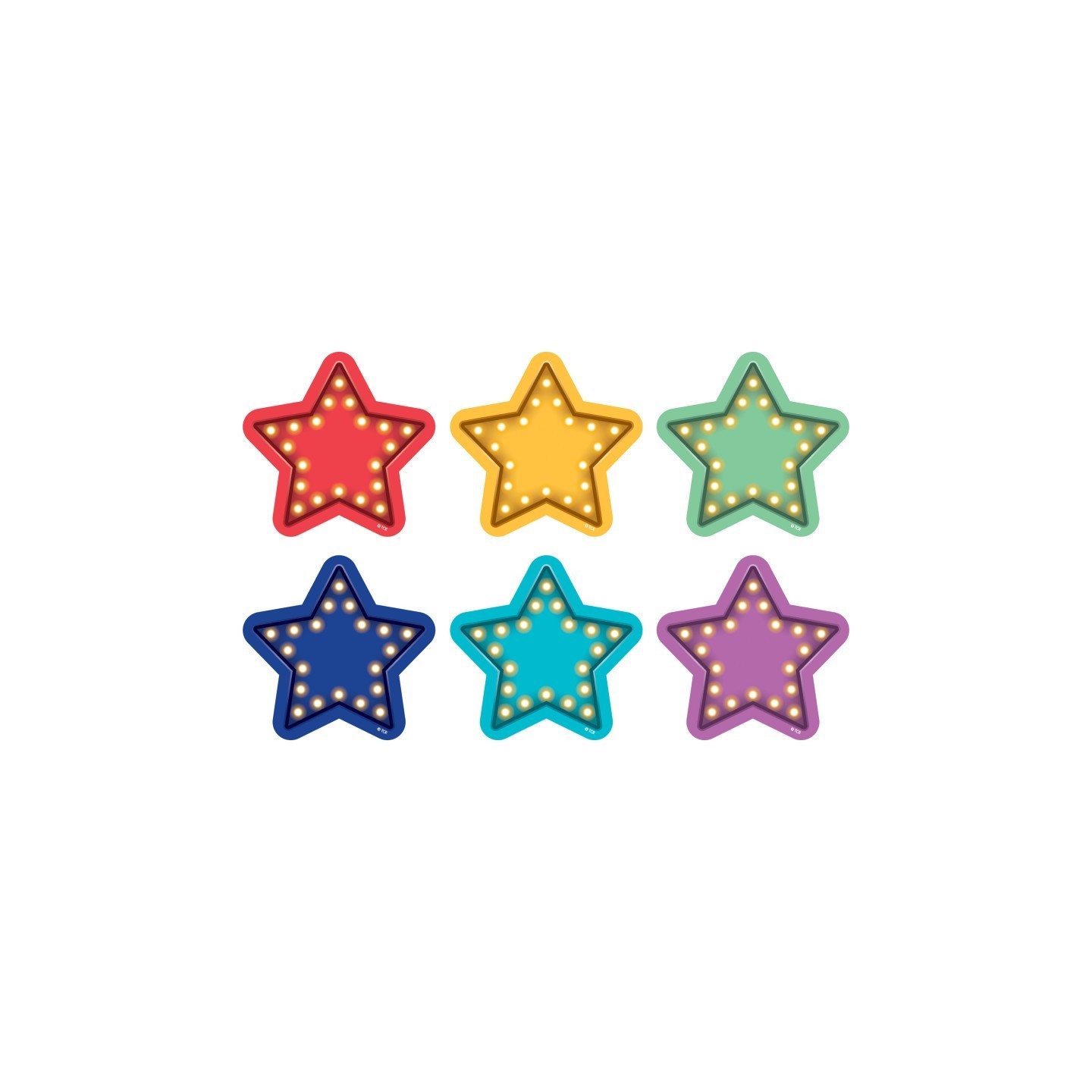 Teacher Created Resources® Marquee Stars Spot On® Vinyl Floor Markers