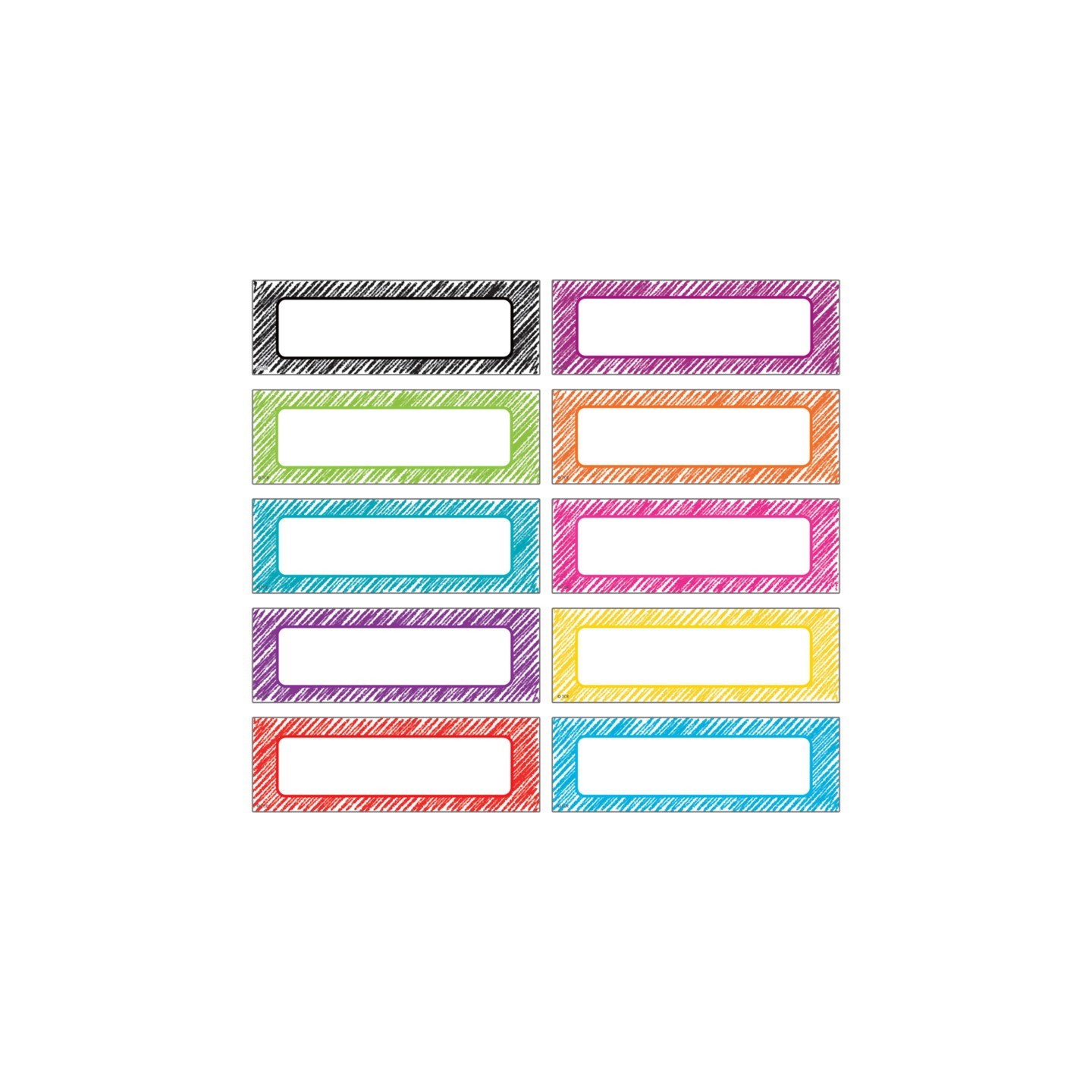 Teacher Created Resources® Scribble Labels Magnetic Accents