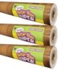 Teacher Created Resources® Fun Size Better Than Paper® Bulletin Board Roll, 18" x 12', Classic Wood, Pack of 3