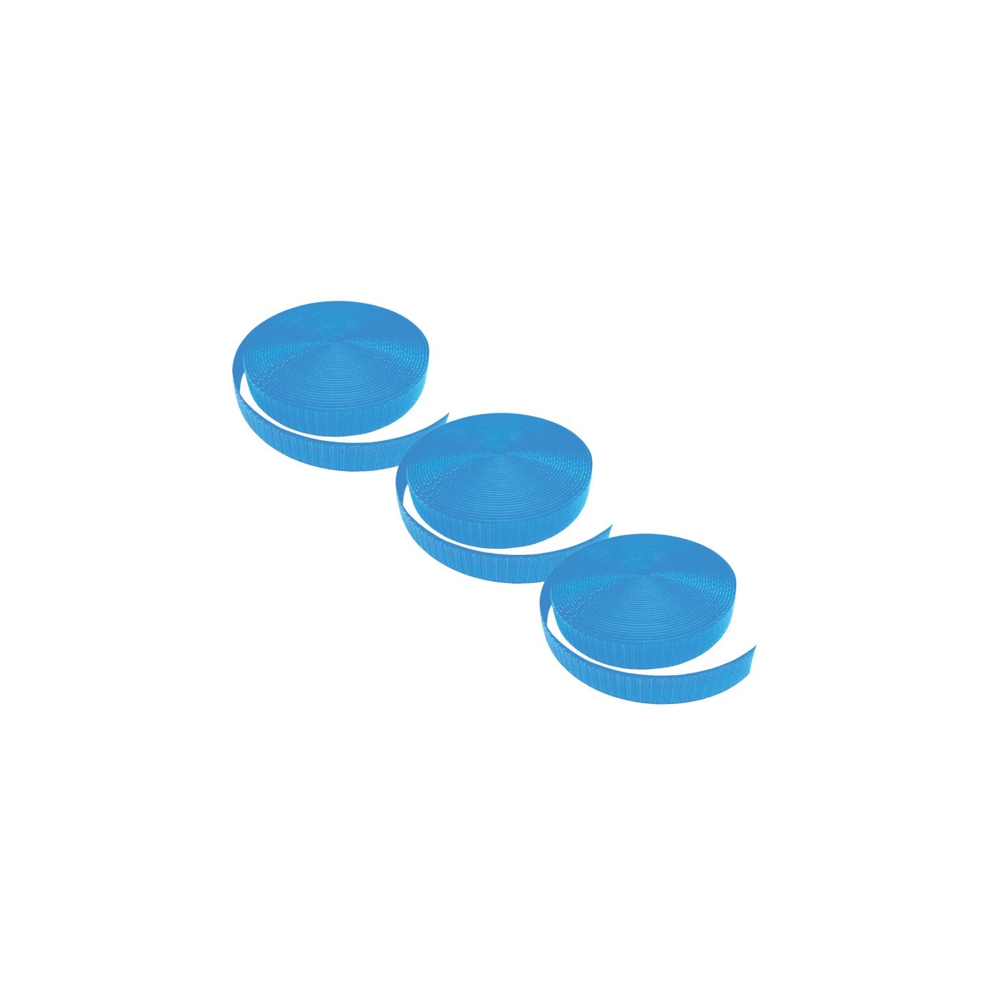 Teacher Created Resources® Spot On Aqua Carpet Marker Strip, 25 Feet, Pack of 3