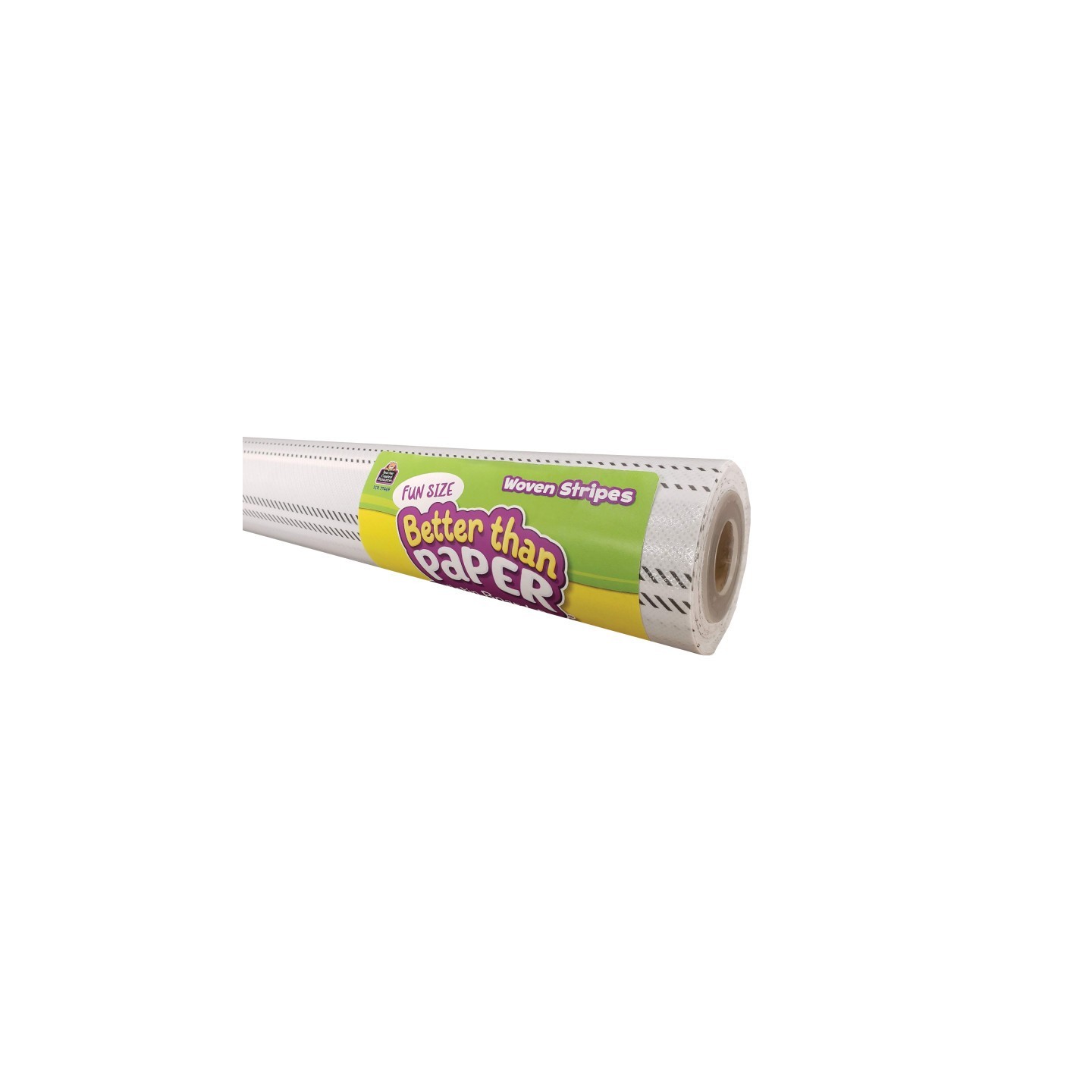 Teacher Created Resources® Fun Size Better Than Paper® Bulletin Board Roll, 18" x 12', Woven Stripes
