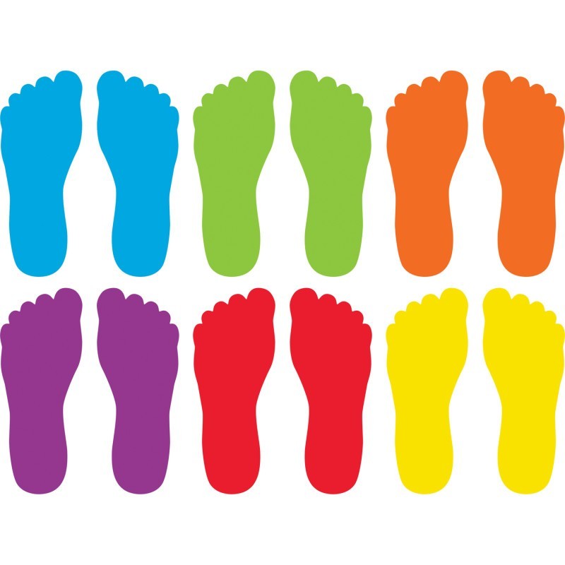 Teacher Created Resources® Spot On Footprints Carpet Markers