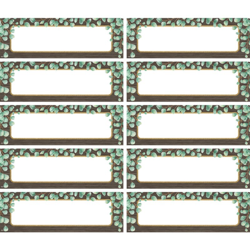 Teacher Created Resources® Eucalyptus Labels Magnetic Accents, Pack of 20