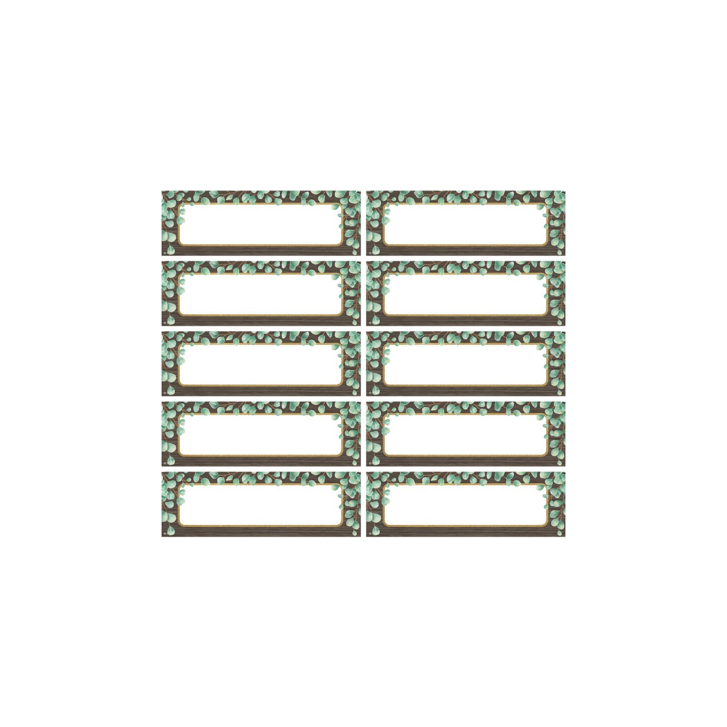 Teacher Created Resources® Eucalyptus Labels Magnetic Accents, Pack of 20